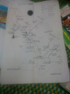 bản đồ thành phố sapa và các vùng lân cận